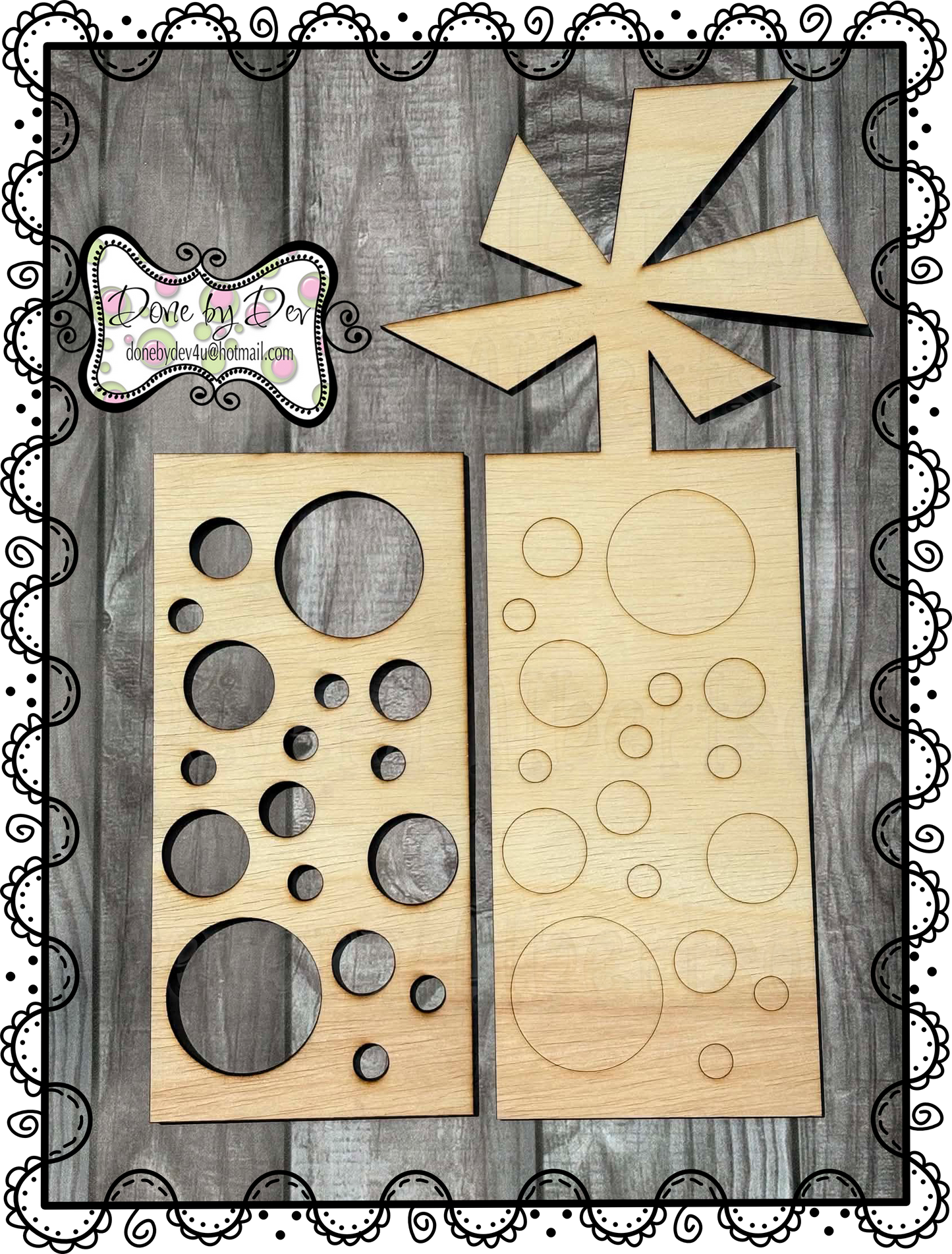 Firecracker with Dots - SVG Digital Download